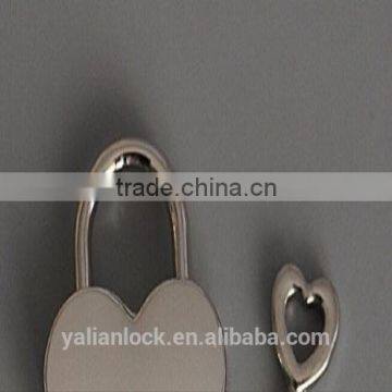 Heart Shape zinc alloy small cute padlock