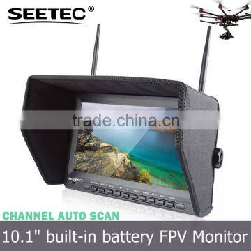 10.1 inch HDMI FPV monitor rc helicopter battery with 5.8ghz receiver 32ch wireless high brightness