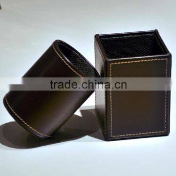 Hotsale leather pen holder