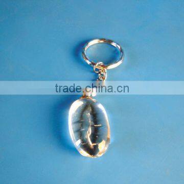 custom 3D crystal keychain photo engraving