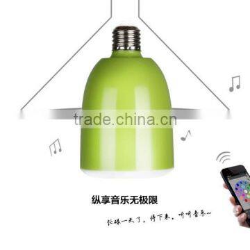 E27 Base Type multi-color LED Light Source Bluetooth led Bulb