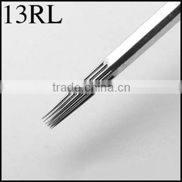 Professional Pre-srerilized Stainless steel tattoo needles 1213RL