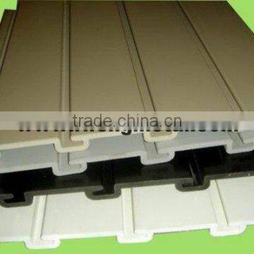 plastic slatwall panel for garage and storage