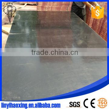 17mm black film faced plywood for formwork in Linyi