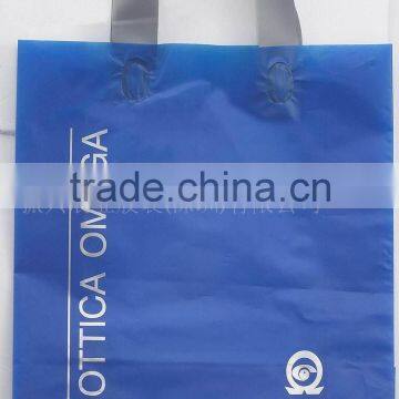 Soft loop carrier bag