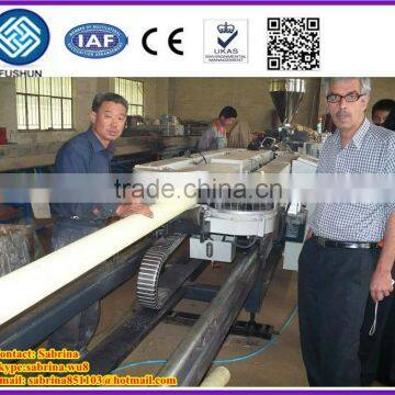 HDPE PVC double wall corrugation pipe machine