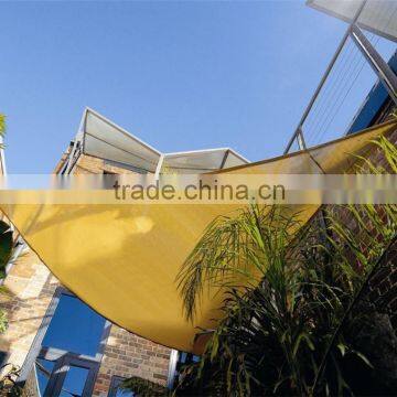 100% Hdpe fabric garden shade sail