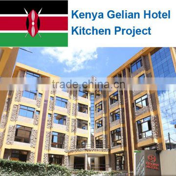 Kenya Gelian Hotel Kitchen Project from Shinelong