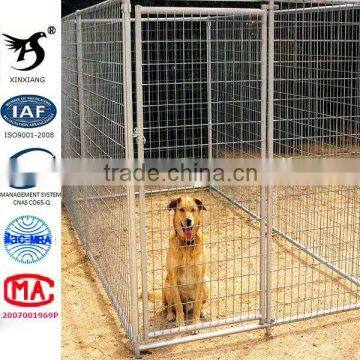 Galvanized Portable Dog Kennel 6'x8'