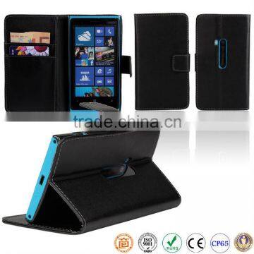 book style PU leather mobile phone case for Nokia lumia 920