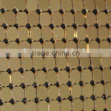 coil drapery,metal cloth,metal drapery