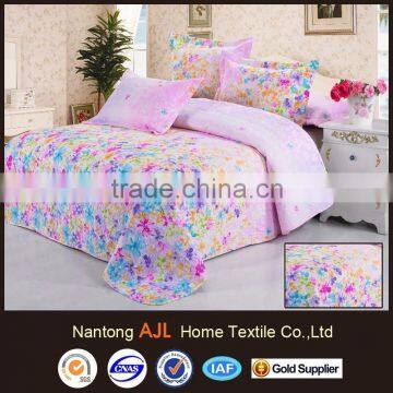 2015 100% cotton bedspreads plain bedspreads design