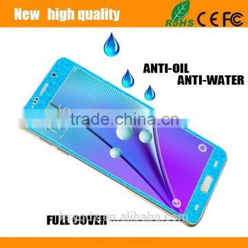 2.5D Titanium Alloy Brushed Metal Tempered Glass Screen Protector Guard for SONY C4 photo-5