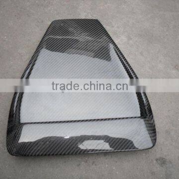 For evo 10 carbon fiber hood scoop type 1