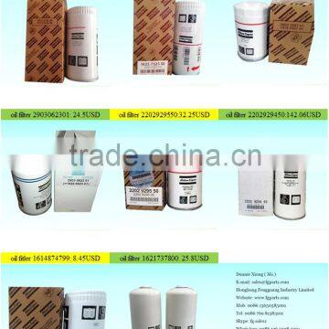atlas copco oil filter lubricant coolant filter oil filter element 1613610590                        
                                                Quality Choice