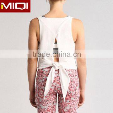 Custom Miqi Apparel Women Tank Top Loose Althletic Wear In Plain Colors