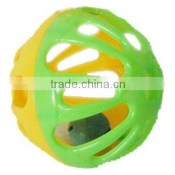 Shaking bell plastic baby rattle ball