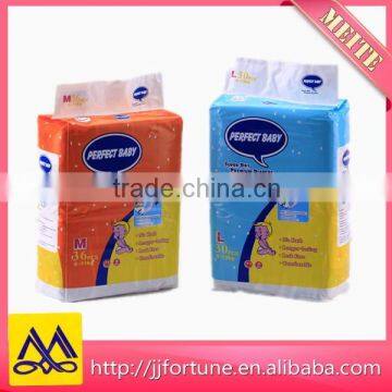 Printed Cartoon Image Disposable Baby Diapers With 3D Leakguard OEM Allowed photo-3