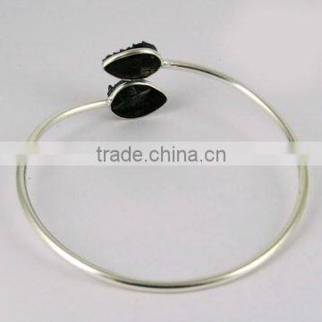 Lavender Secret !! Druzy 925 Sterling Silver Bracelet, Beautiful Silver Jewellery, Fresh Silver Jewellery photo-5