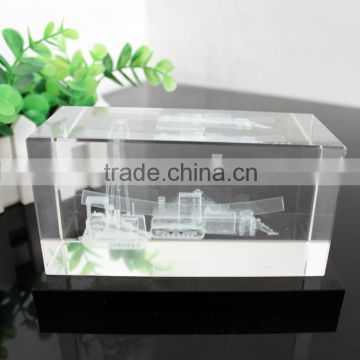 crystal cube crystal carving