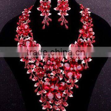 2016 New Arrival Costume & Fashion Jewelry for Aso Ebi Party/High End Fashion Jewelry Necklace Wholesale photo-2