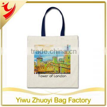 2014 New Style Cotton Bookbag Simple Tote Bag