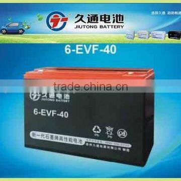 deep cycle Gel battery 6-EVF-45 / car batteries