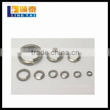 stainless steel spring lock washers Special order and size accepted