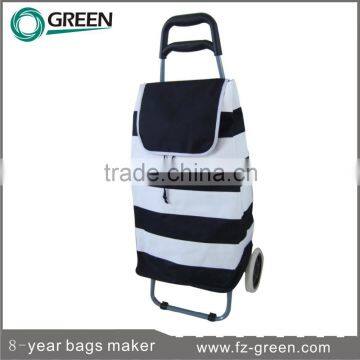 Hot Selling Foldable Shopping Trolley Bags With Wheels