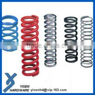 colorful cylinder stainless steel compression coil springs