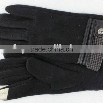 Finger Touch Screen Gloves for Smartphone With Conductive Materials on Fingertips,black,heather Grey,coffee,navy photo-5