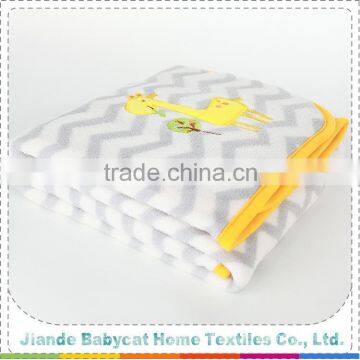 New coming OEM quality solid color baby blanket directly sale