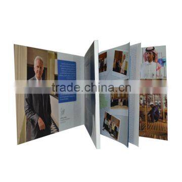 factory sale high quality multi-pages 7inch lcd usb business card for invitation/promotion/advertising