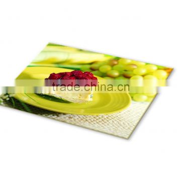 decorative and practical tempered glass board