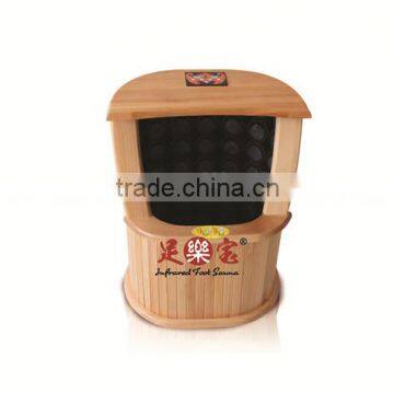 foot massage wooden bucket