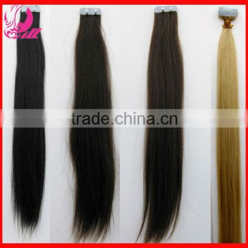 Grade AAA Virgin Remy Hair Tape Hair Extension Brazilian Tape Hair Factory Prices Accept Trial Order