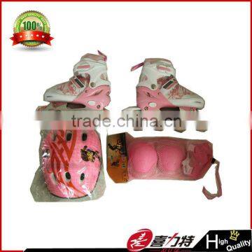 Roller skate sets with color box or PVC bag