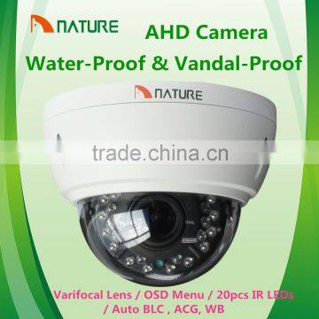 Water-proof and Vandal-Proof IR Dome Camera for CCTV Surveillance