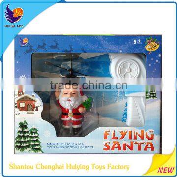 Induction Flying Santa Toy With LED HY-838A Father Christmas New Hot Item Santa Claus New Promotion Gift Flying Santa Claus Toy