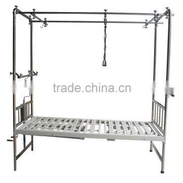 2 Functions Manual Hospital Orthopedic Traction Bed Factory