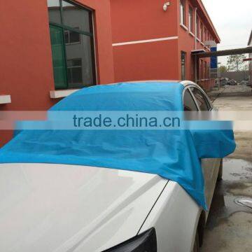 Customized Blue color Snow Car Cover