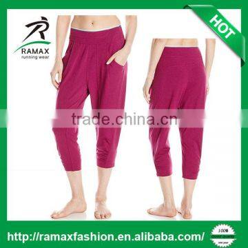 Ramax Custom Women Fashion Lounge Style Yoga Dance Capris Pants