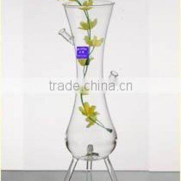 delicate lampblown glass vase