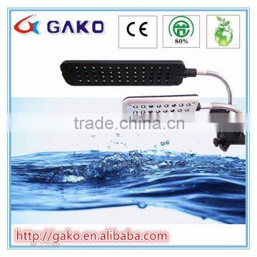 popular chinese led aquarium light innovative pet products with 36white +12blue led bulbs