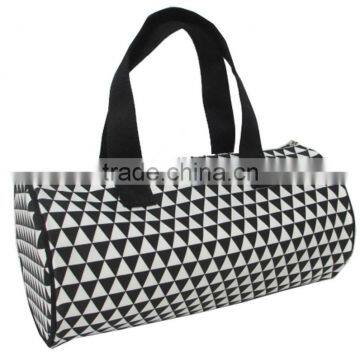 Cute Printed Elastic Satin Tote Bag for Ladies photo-3