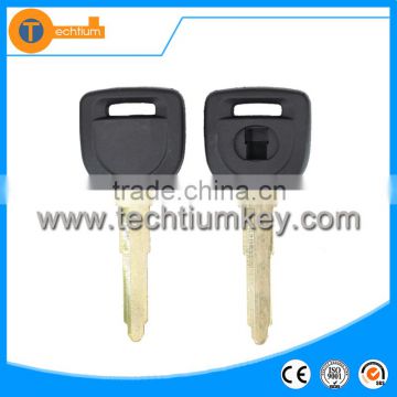 Plastic ABS transponder key blank case shell transponder key blank case shell with blade for mazda cx7