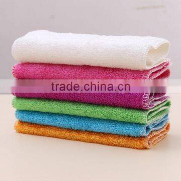 The colorful microfiber towel