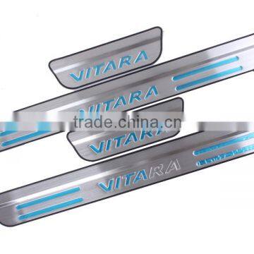 For Suzuki Grand Vitara Accessories 2016 2017 ABS Chrome Door Scuff Sill Plate 4pcs