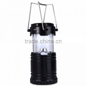 2 Colors Portable Tensile Rechargeable Solar Camping Lantern