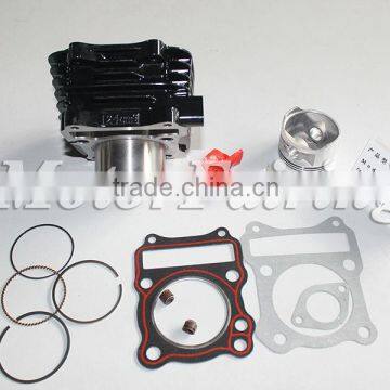 57mm motorcycle part Engine Cylinder Kit for EN 125 good quality Aluminum Alloy